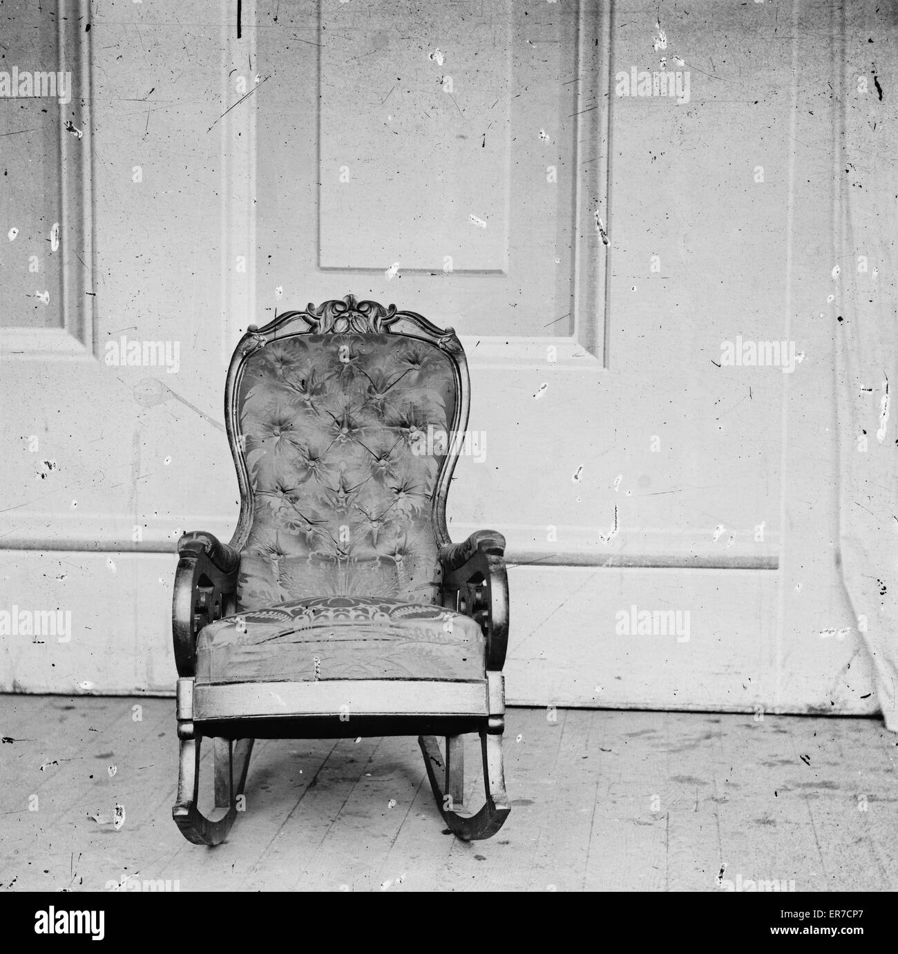 Washington, Bezirk Columbia. Stuhl belegt von Lincoln Stockfoto