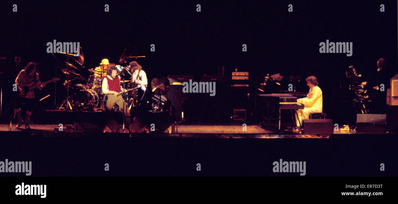 Jethro Tull Konzert, 1977 Stockfoto