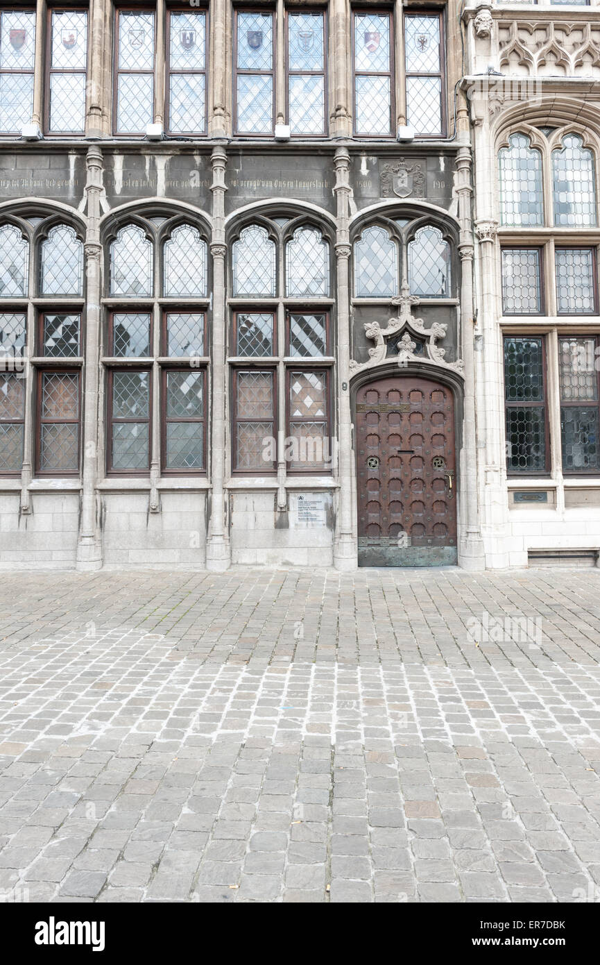 Belgien, Antwerpen, Guildhall, Grote Markt Stockfoto