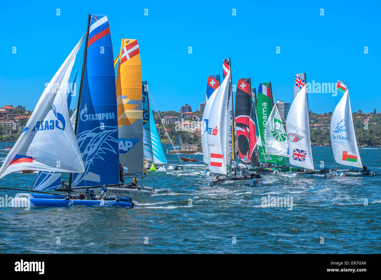 Regatta Stockfoto