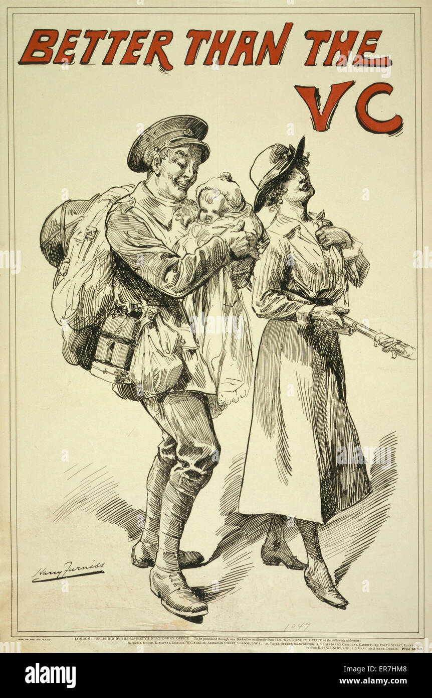Besser als der VC, d. h. Victoria Cross Stockfoto