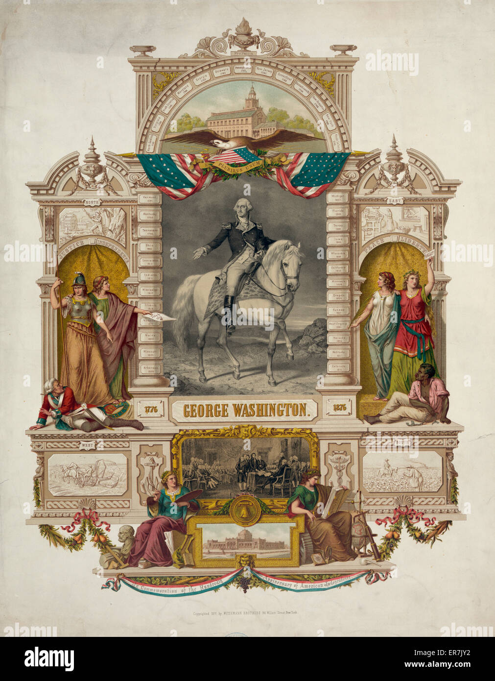 George Washington Stockfoto