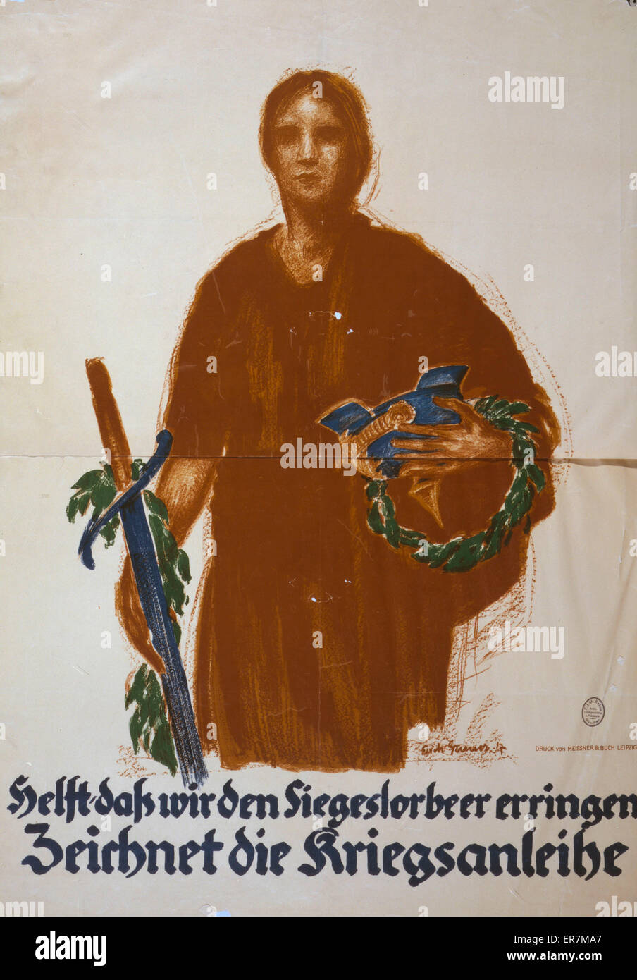 Helft, die wir den Siegeslorbeer erringen. Zeichnet die Risikoklasse Stockfoto