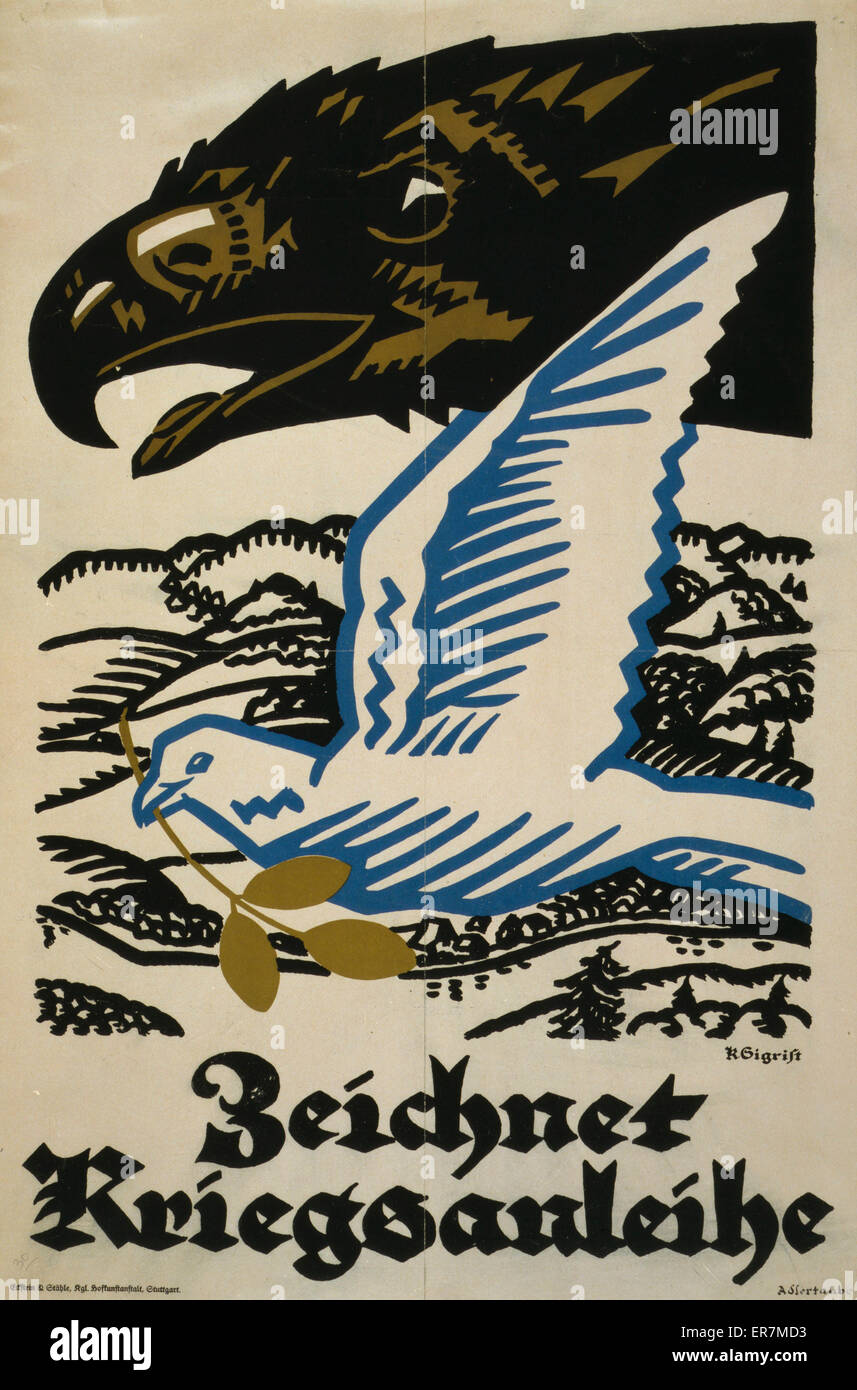 Zeichnet Kriegsanleihe Stockfoto