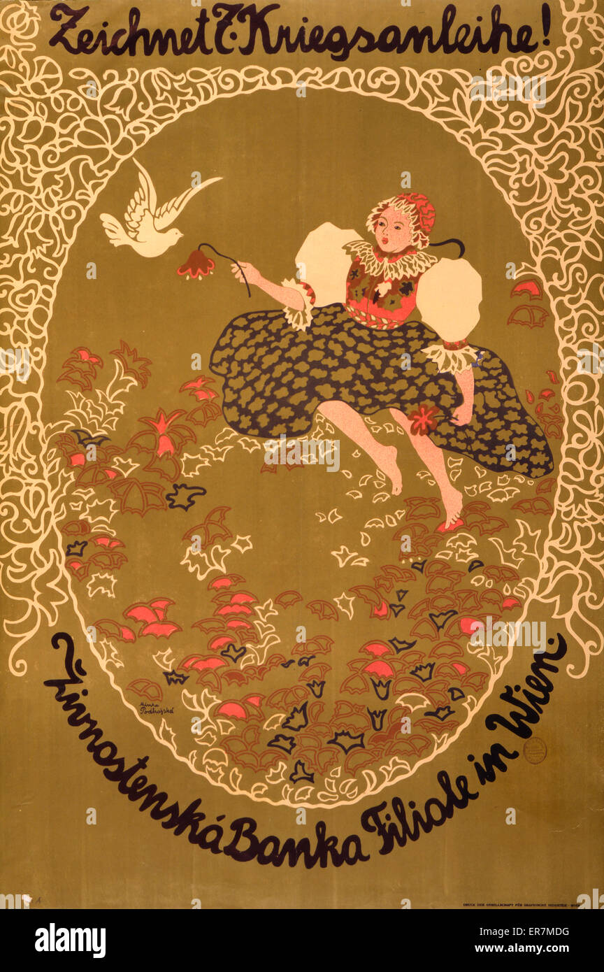 Zeichnet 7. Kriegsanleihe! Stockfoto