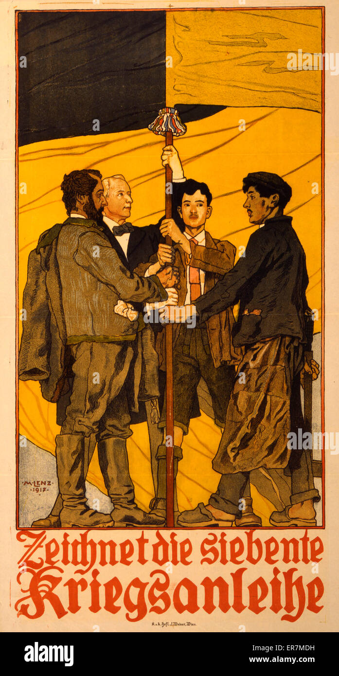 Die siebente Kriegsanleihe Stockfoto