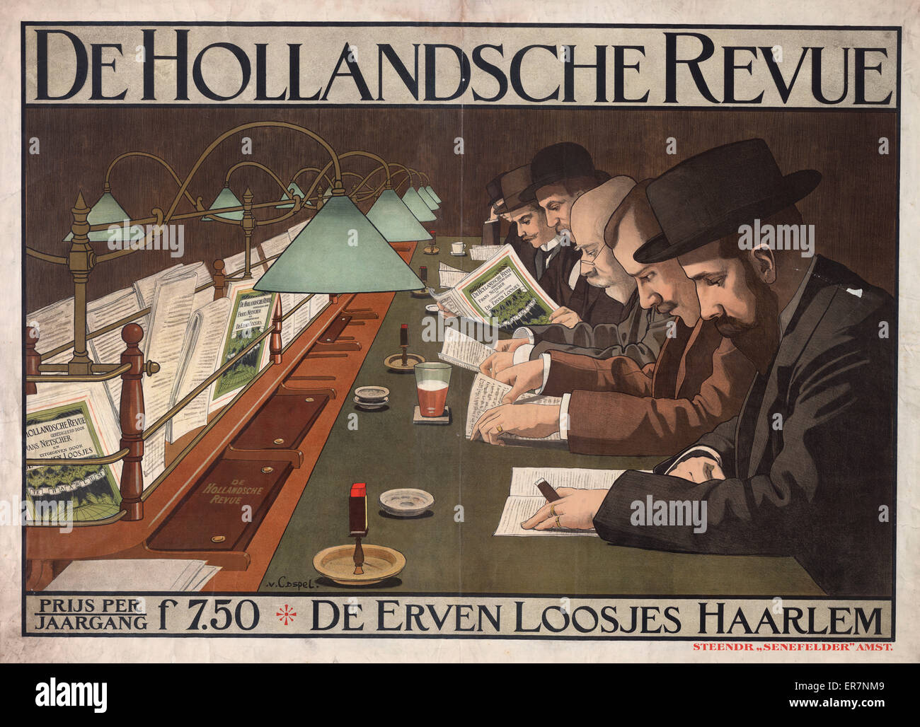 De Hollandsche Revue Stockfoto