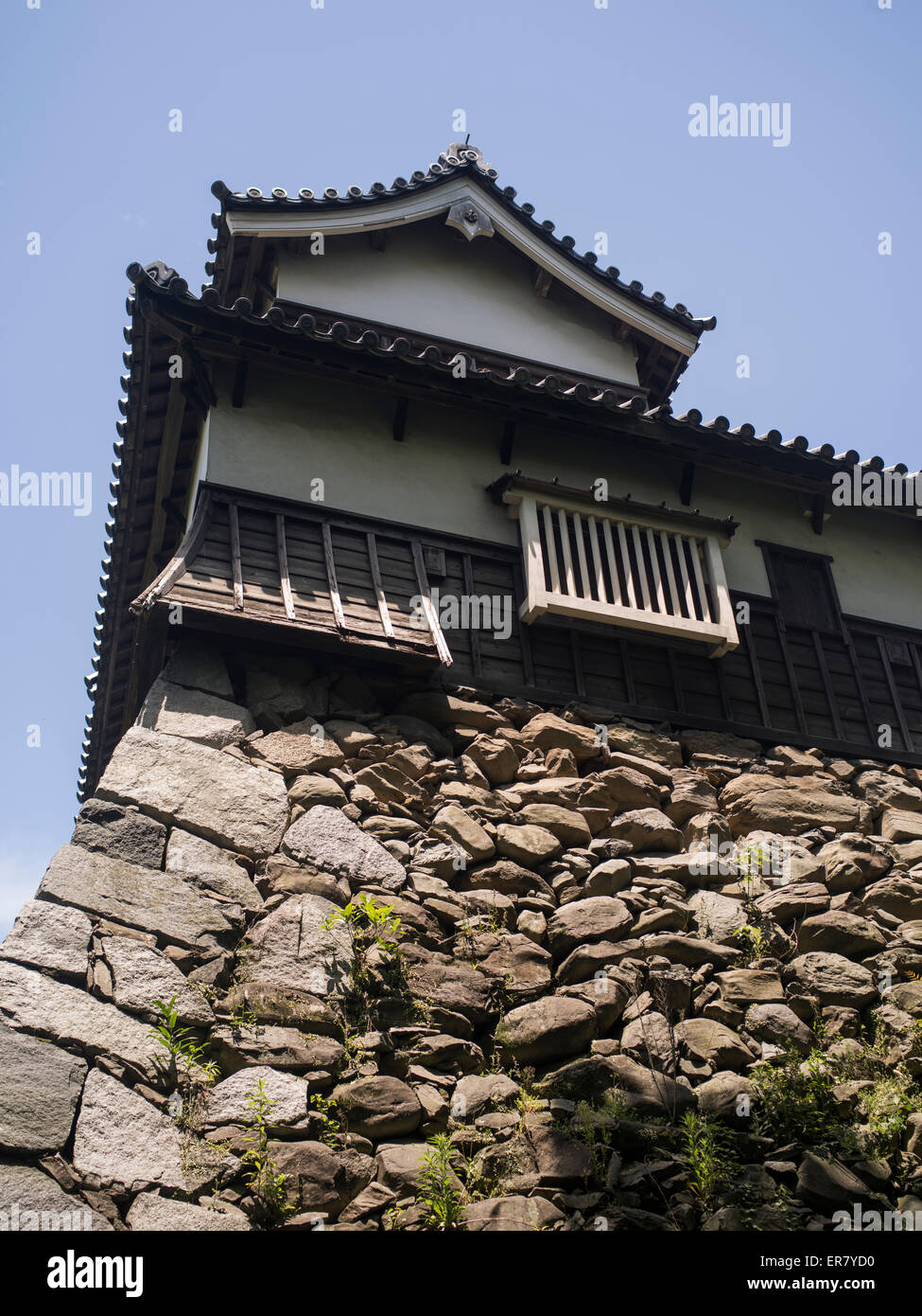 Ruinen der Burg Fukuoka, Fukuoka, Kyushu, Japan Stockfoto