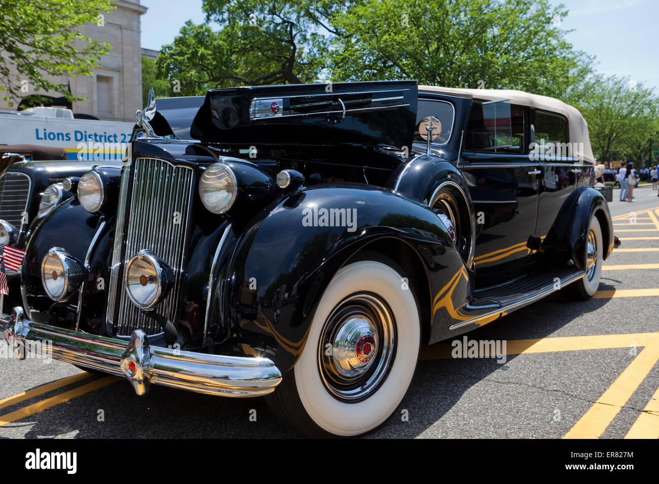 1936 Packard 120 Cabriolimousine - USA Stockfoto