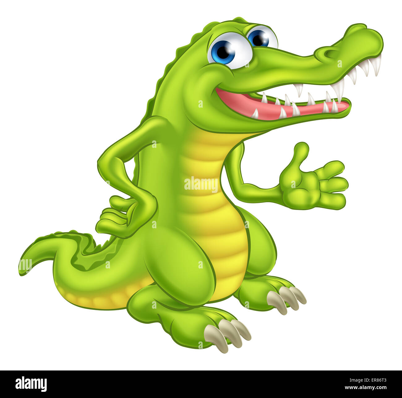 Krokodil vektor cartoon -Fotos und -Bildmaterial in hoher Auflösung – Alamy