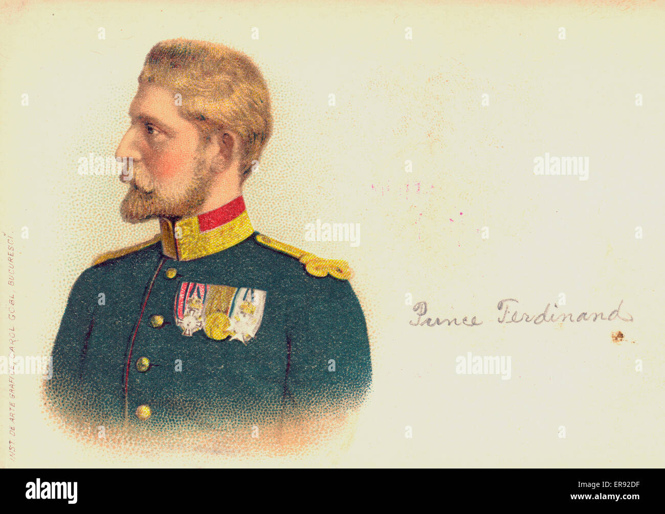 Prinz Ferdinand Stockfoto