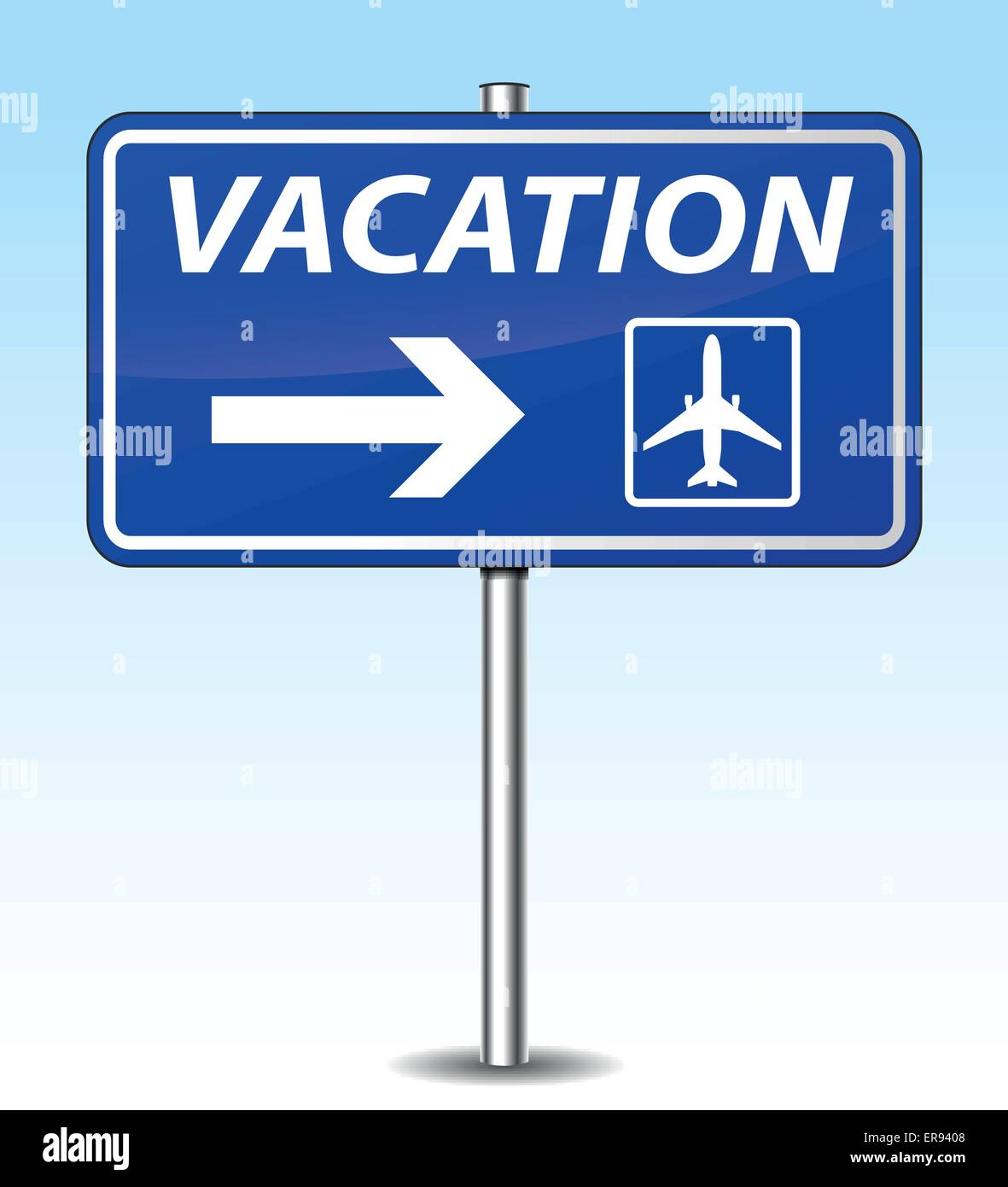 Vektor-Illustration von Urlaub Zeichen Konzept Zeichen Stock Vektor