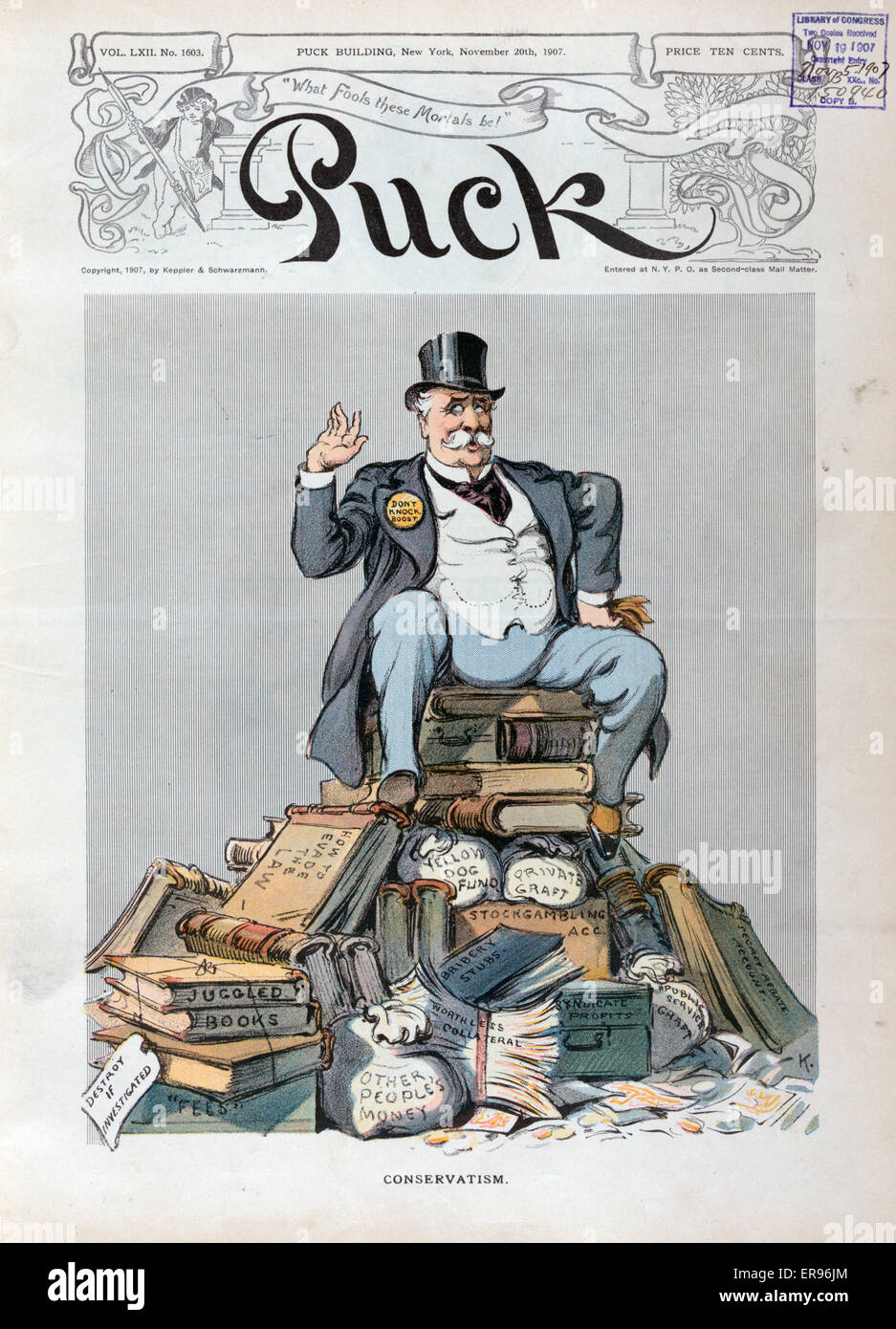 Konservatismus Stockfoto