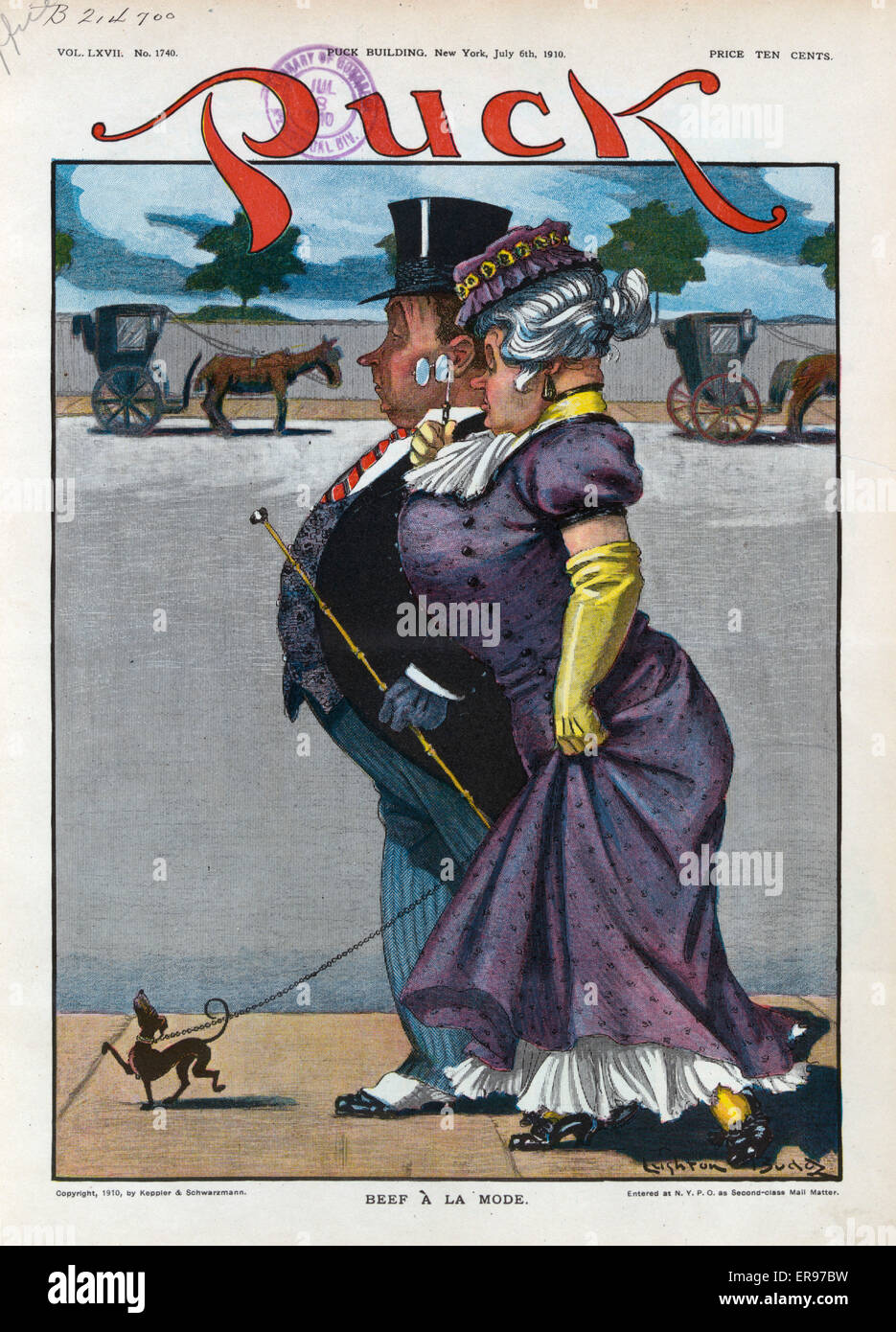 Rindfleisch a la Mode Stockfoto