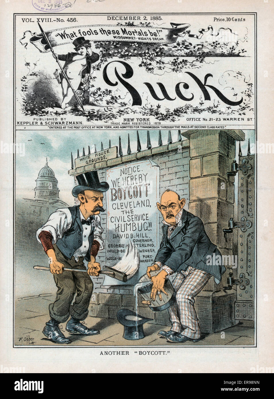 Noch ein Boykott Stockfoto