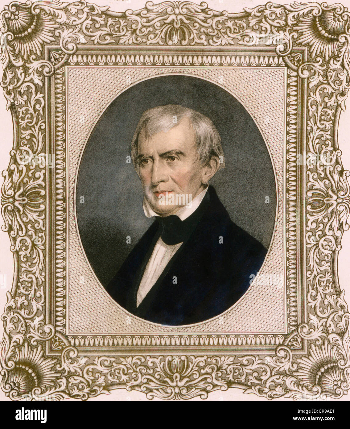 William Henry Harrison, Amerikanischer Präsident Stockfoto