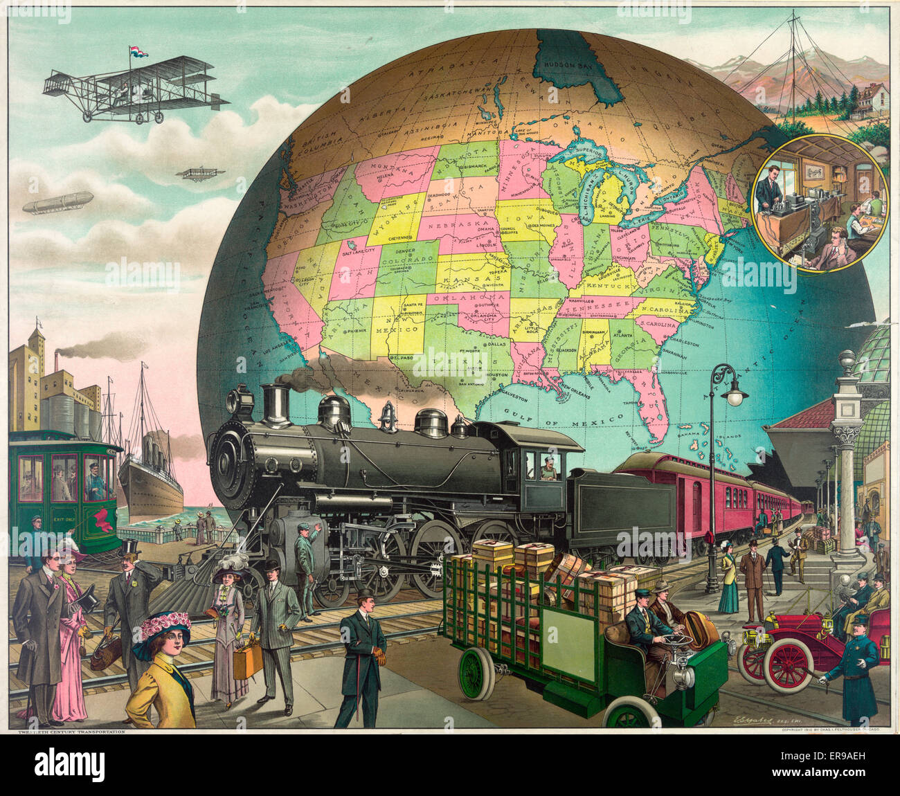 Zwanzigsten Jahrhunderts Transport Stockfoto