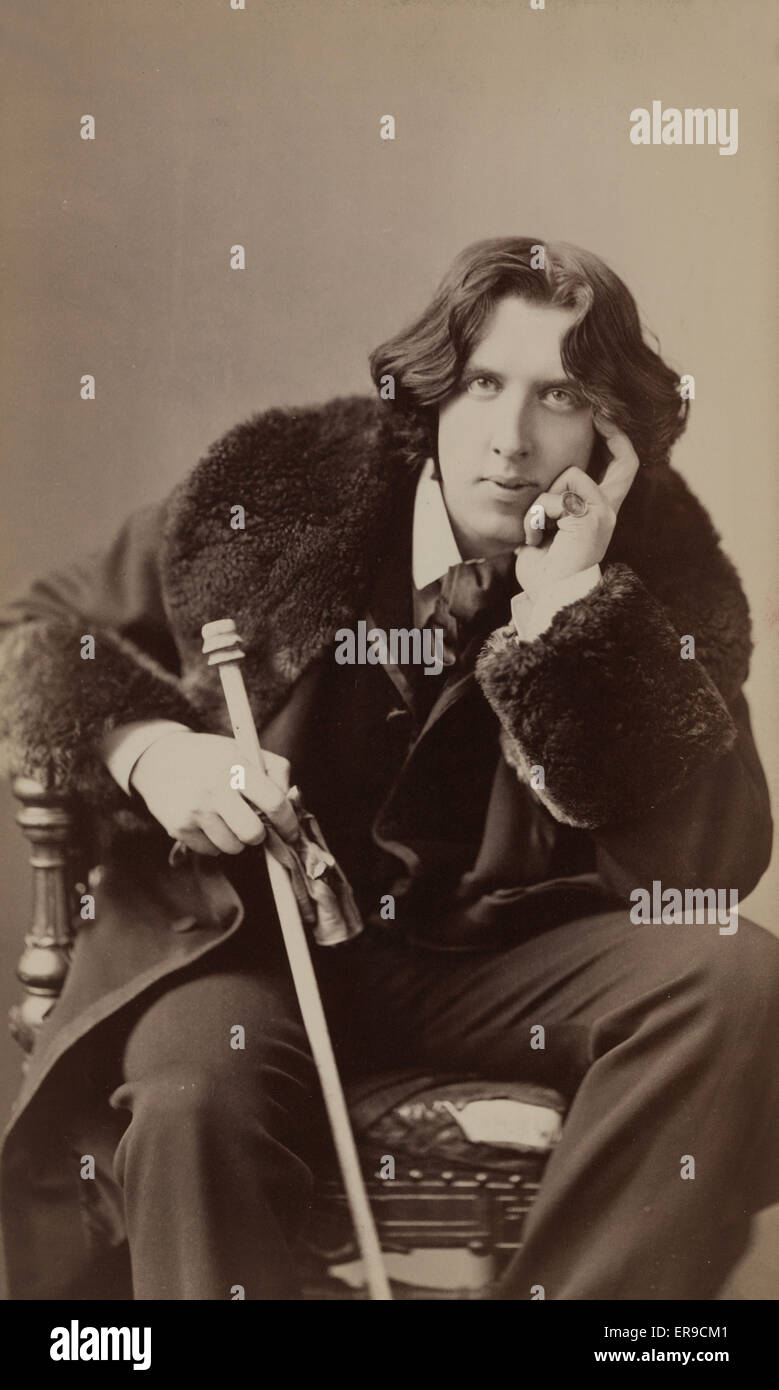 Oscar Wilde Stockfoto