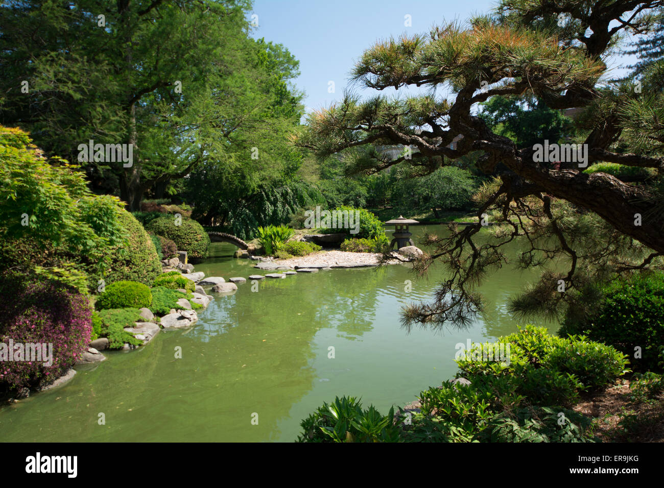 Die Brooklyn Botanical Garden ist ein botanischer Garten im Stadtteil Brooklyn, New York City. Stockfoto