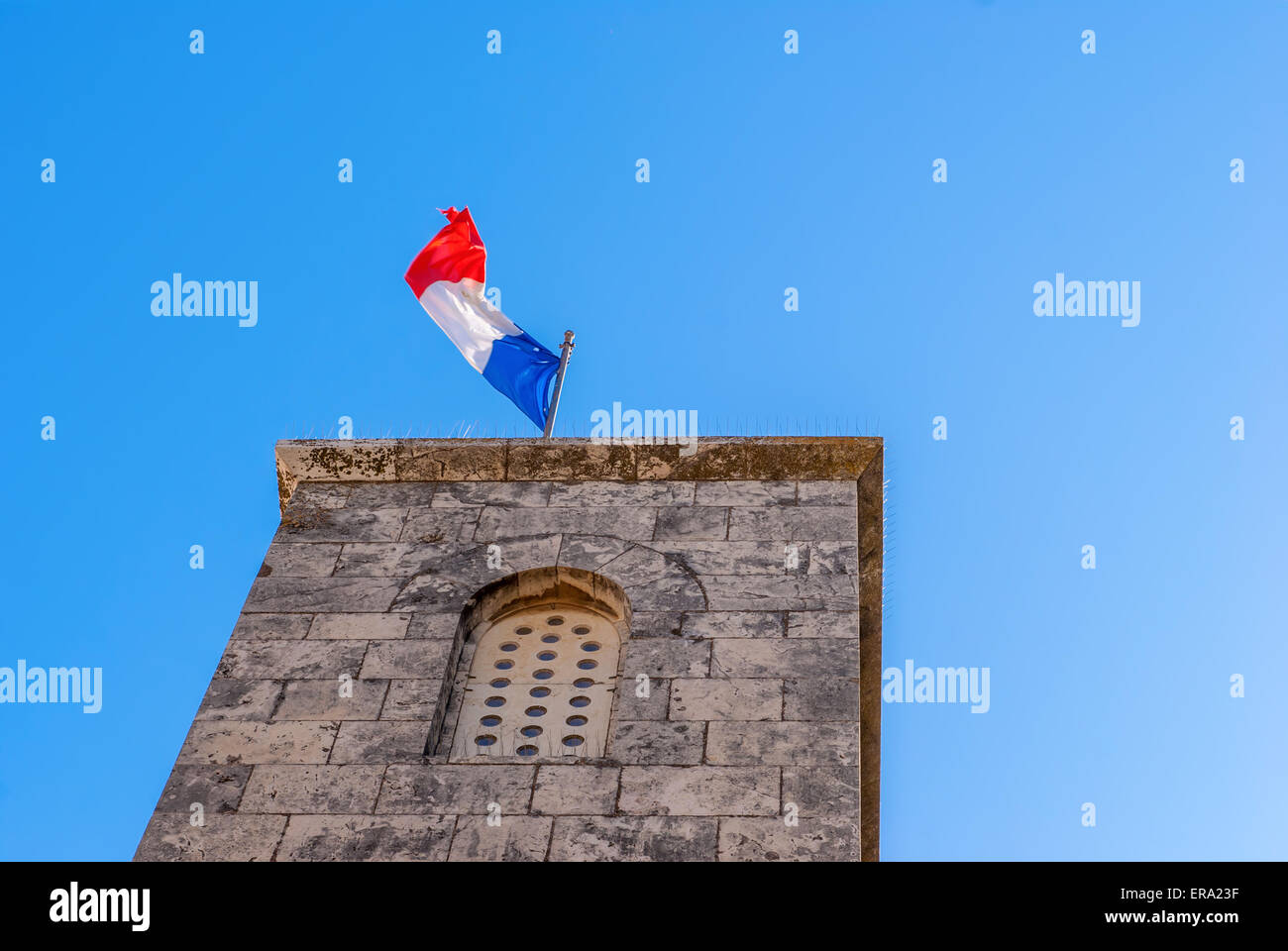 St.-Annen Kirche bei strahlendem Sonnenschein, Jerusalem Stockfoto