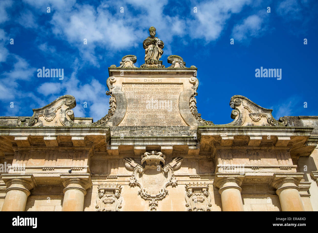 Porta San Biagio in Lecce, Italien Stockfoto