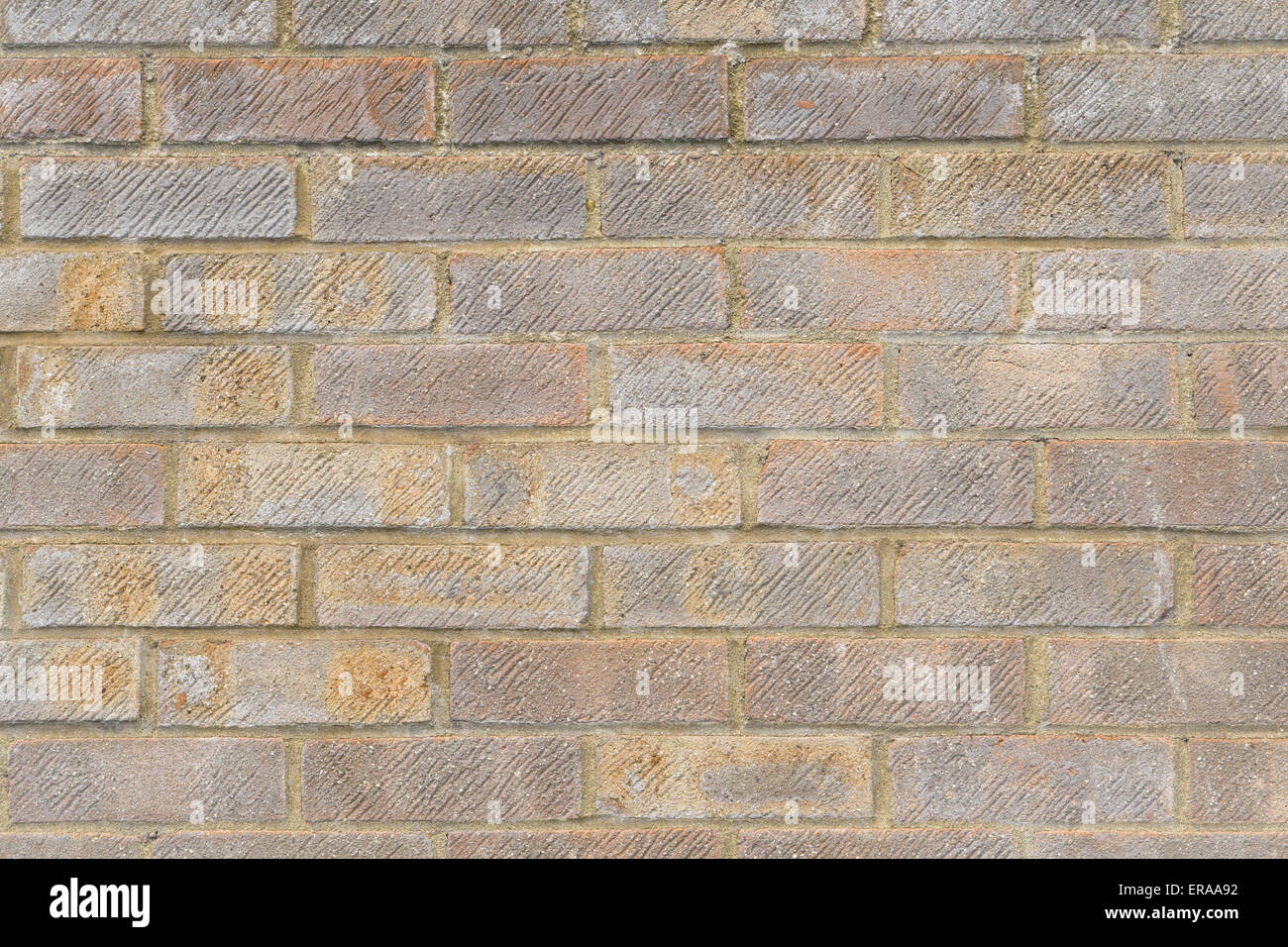 Verwitterte Ziegel Wanddetail und closeup Stockfoto