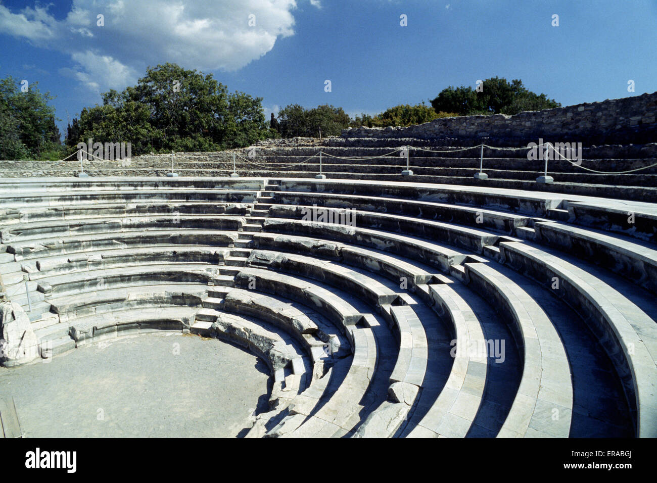 Griechenland, Dodekanesische Inseln, Kos, odeion, römisches Theater Stockfoto