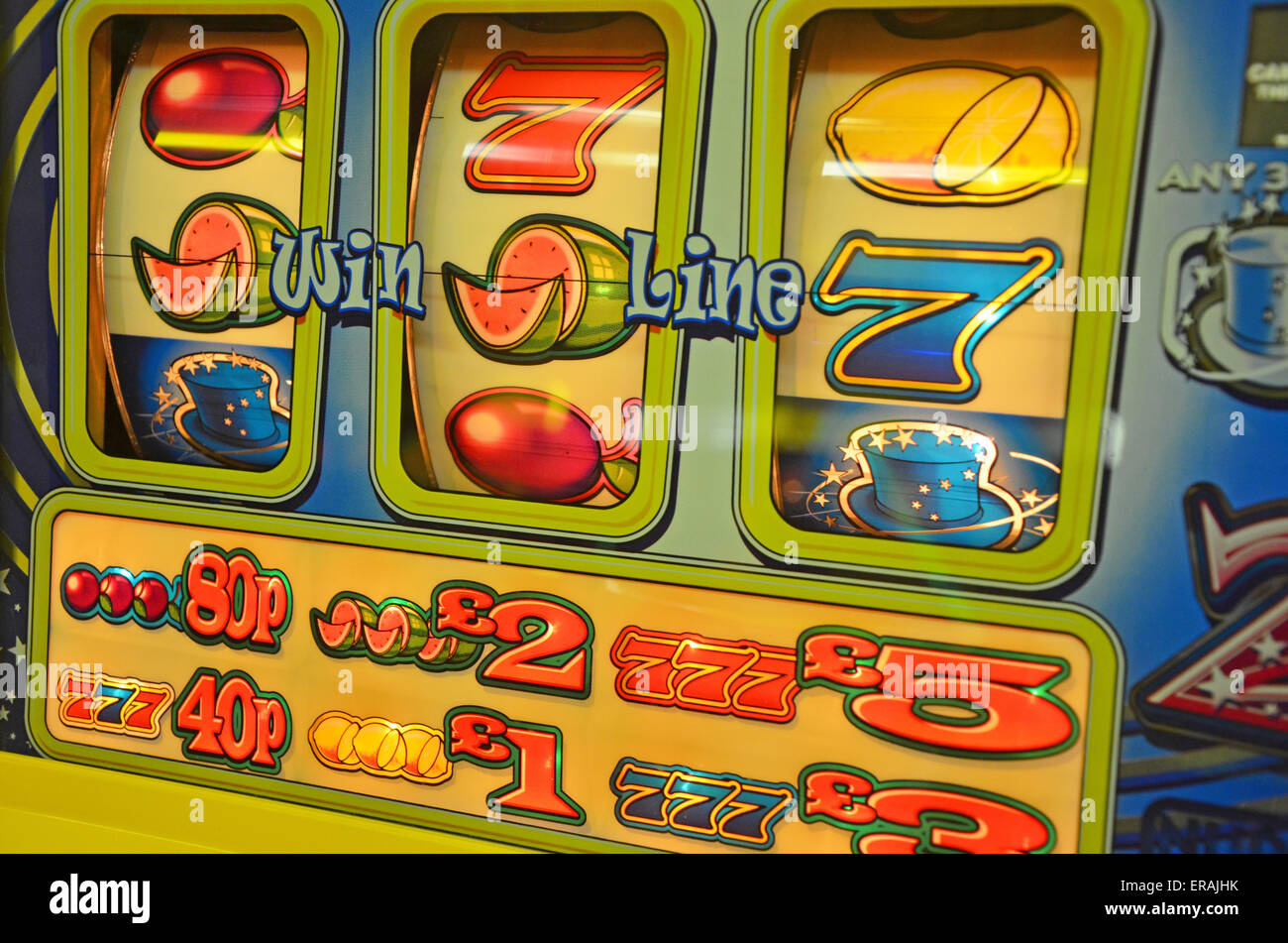 Slot-Maschine Stockfoto