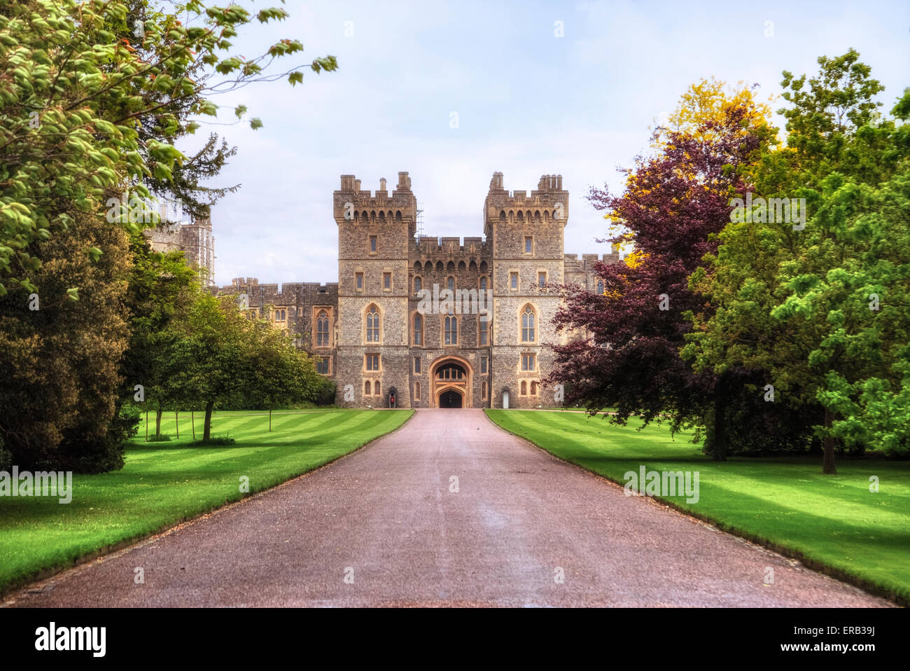 Schloss Windsor, Windsor, Berkshire, England, UK Stockfoto