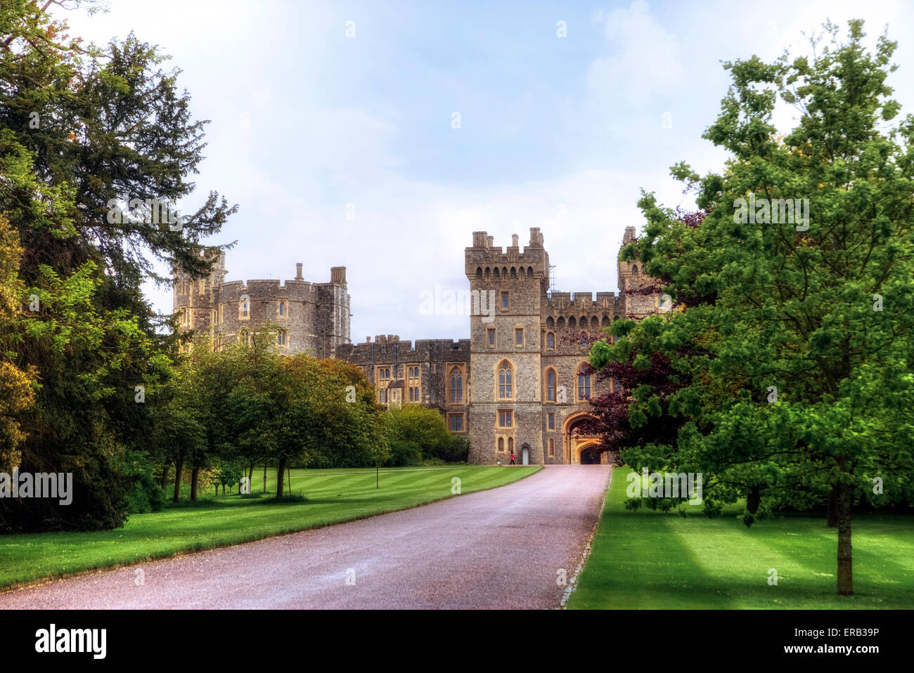 Schloss Windsor, Windsor, Berkshire, England, UK Stockfoto