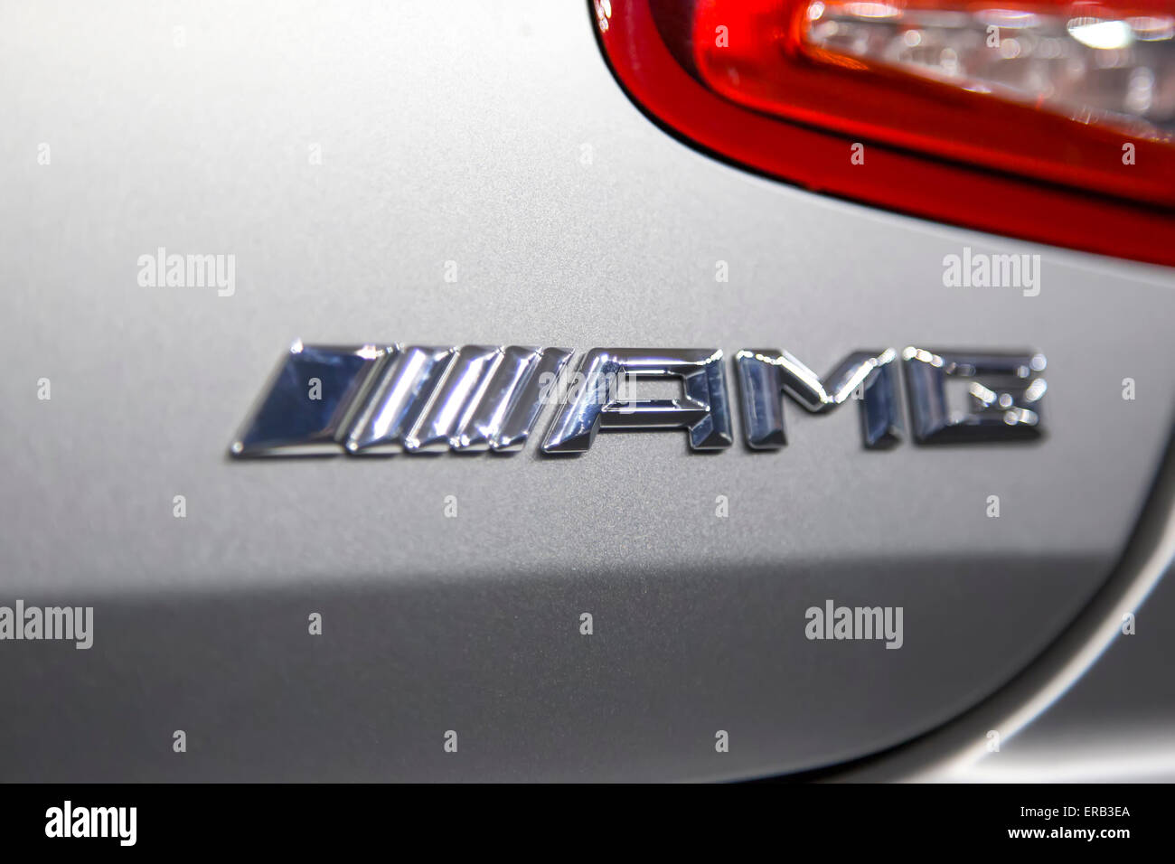 Mercedes Car in Belgrad, Serbien. Stockfoto