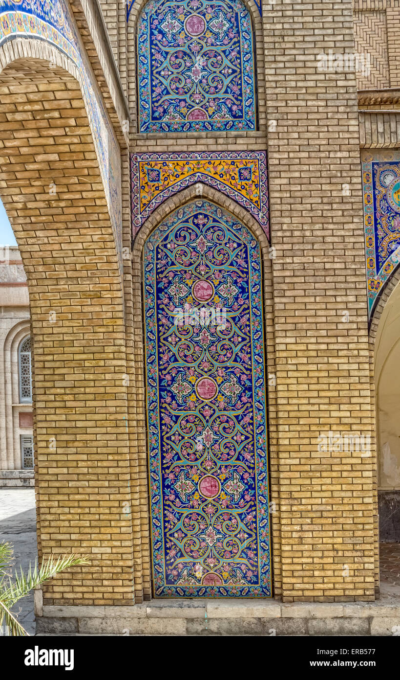 Golestan Palast Fliesen detail Stockfoto