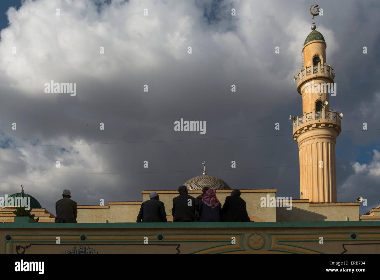 Al Qurafi Al Rashidin Moschee, Asmara Stockfoto