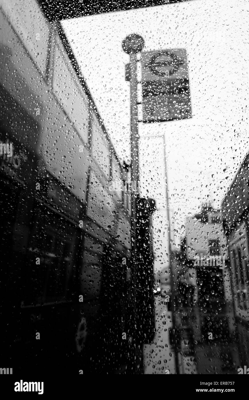 Rainy Day in London Stockfoto