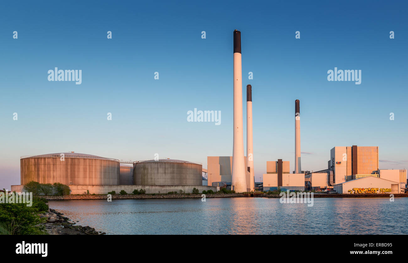 Amagervaerket, Kraftwerk, Kopenhagen, Dänemark Stockfoto