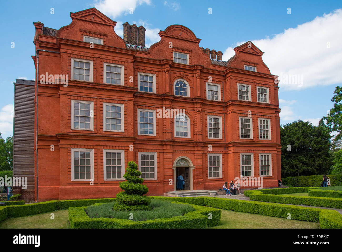 Kew Palace in Kew Gardens, London, einst die Heimat von König George III Stockfoto