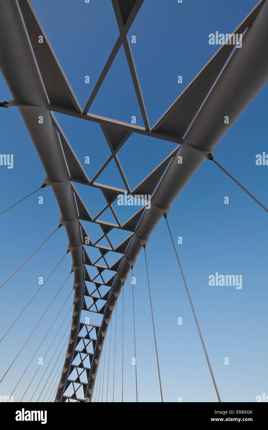 Humber River-Brücke, Toronto, Kanada Stockfoto