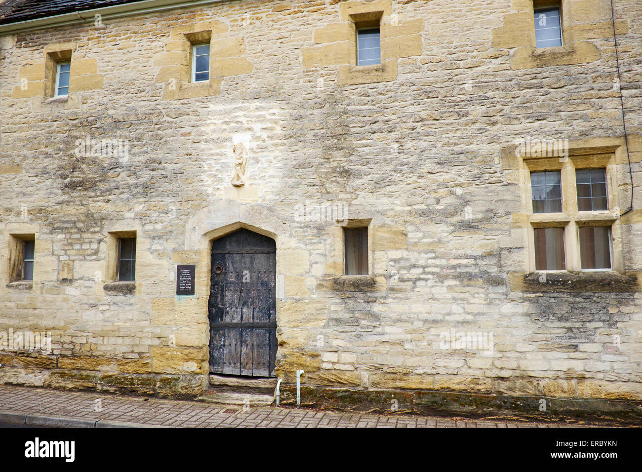 St. Thomas Hospital Weber Halle ehemaligen Armenhaus Thomas Street Cirencester Gloucestershire UK Stockfoto