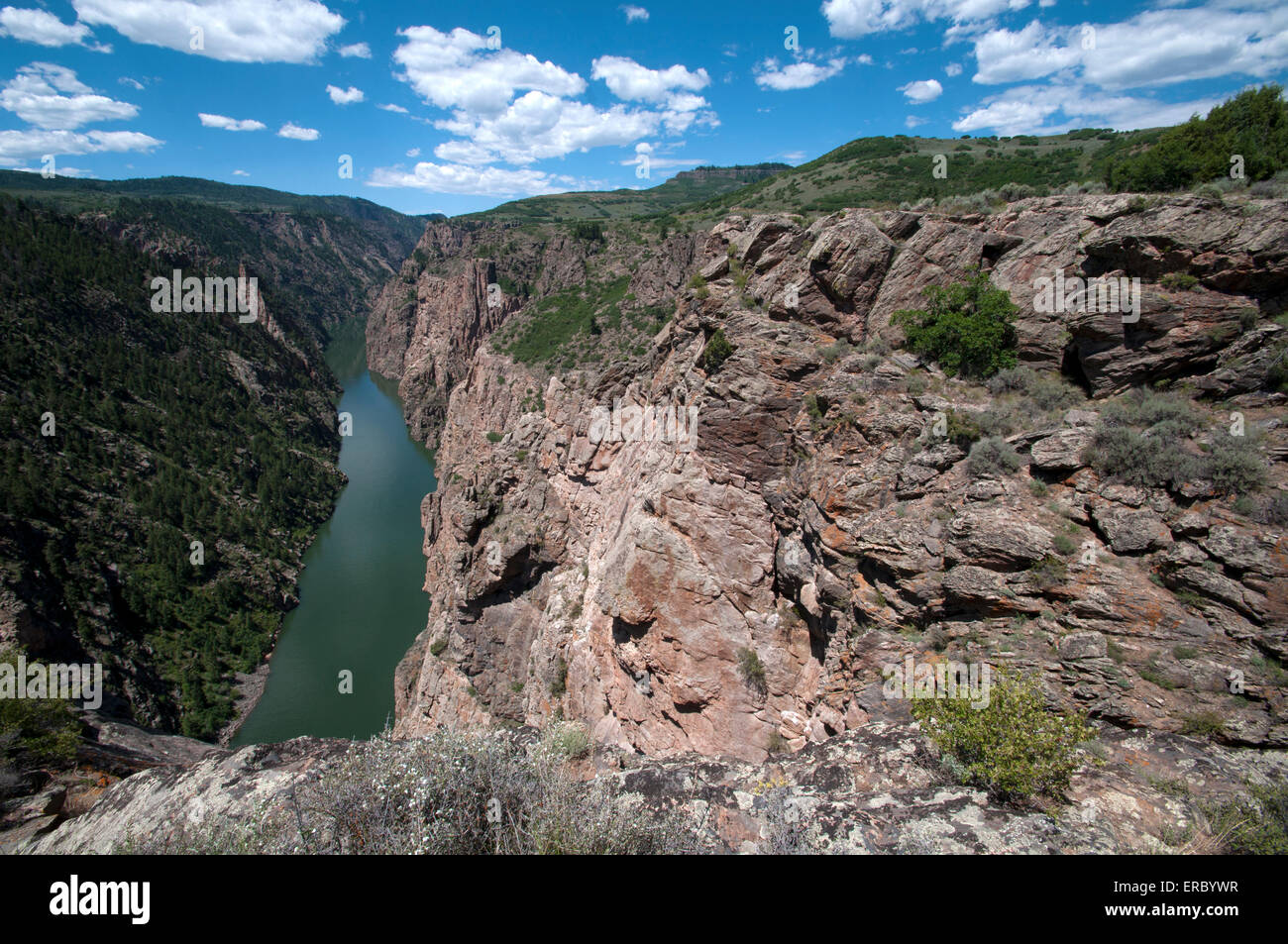 Black Canyon des Gunnison Park in Colorado, USA Stockfoto