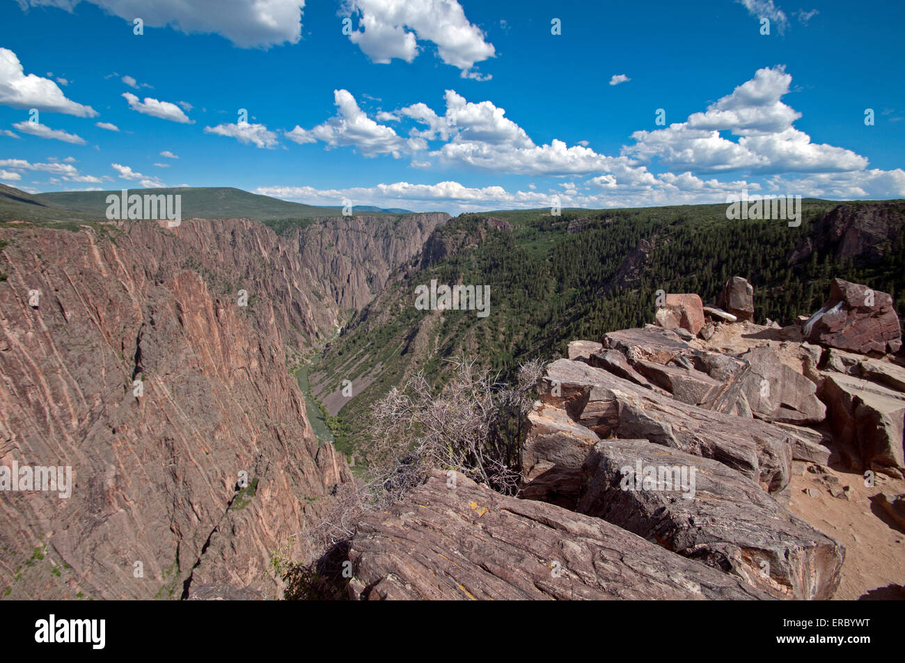 Black Canyon des Gunnison Park in Colorado, USA Stockfoto