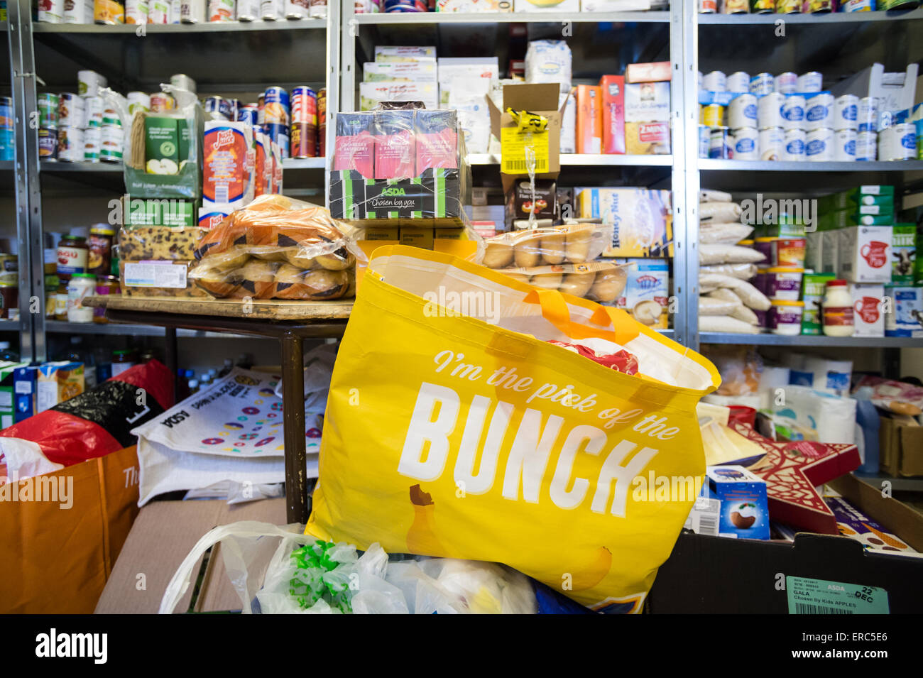 Lebensmittelbank in Barnsley Stockfoto