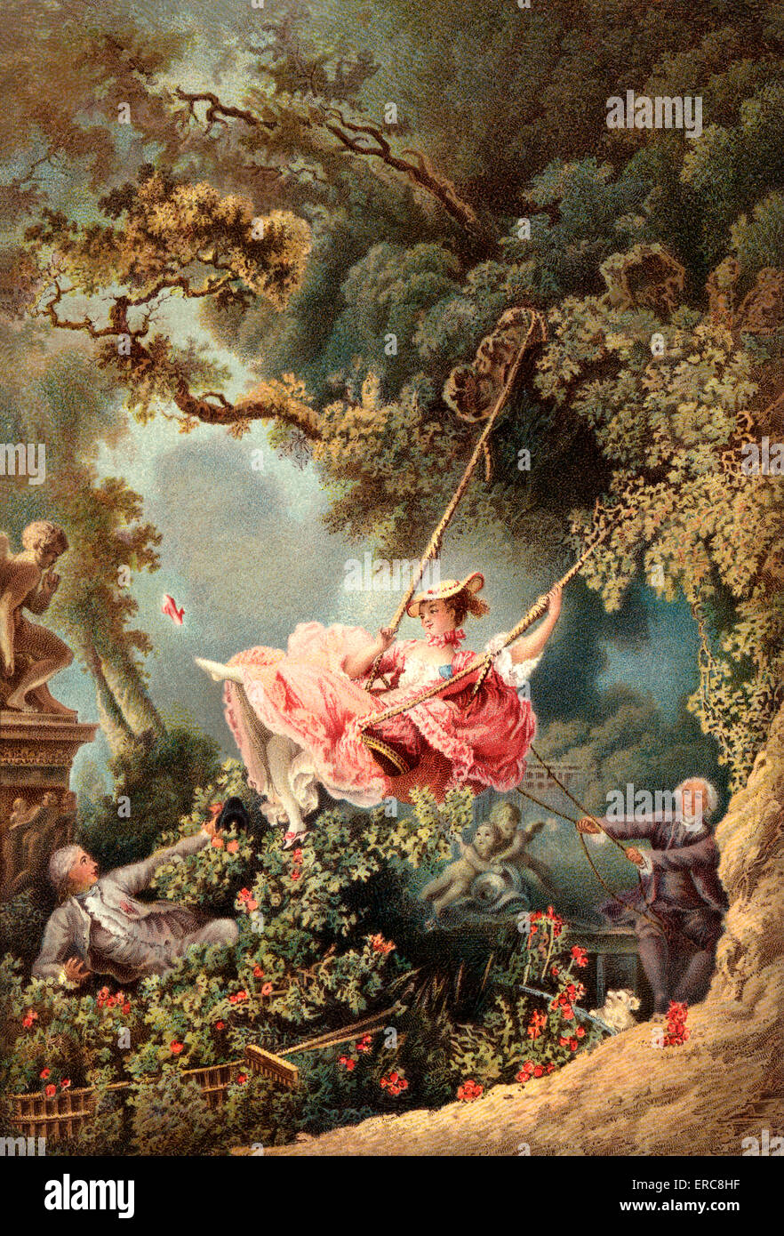 1700s 1767 Swing Von Franzosischen Maler Des Rokoko Weise