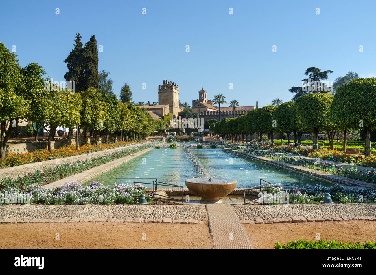 Turm von alcazar de los reyes cristianos Fotos und Bildmaterial in
