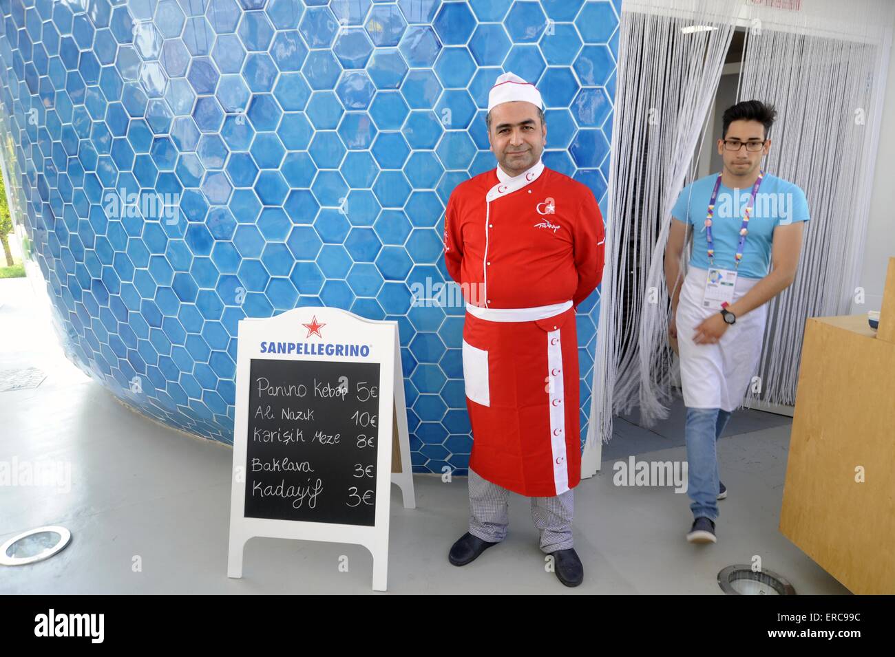 Mailand (Italien), World Ausstellung Expo 2015, Pavillon der Türkei Stockfoto