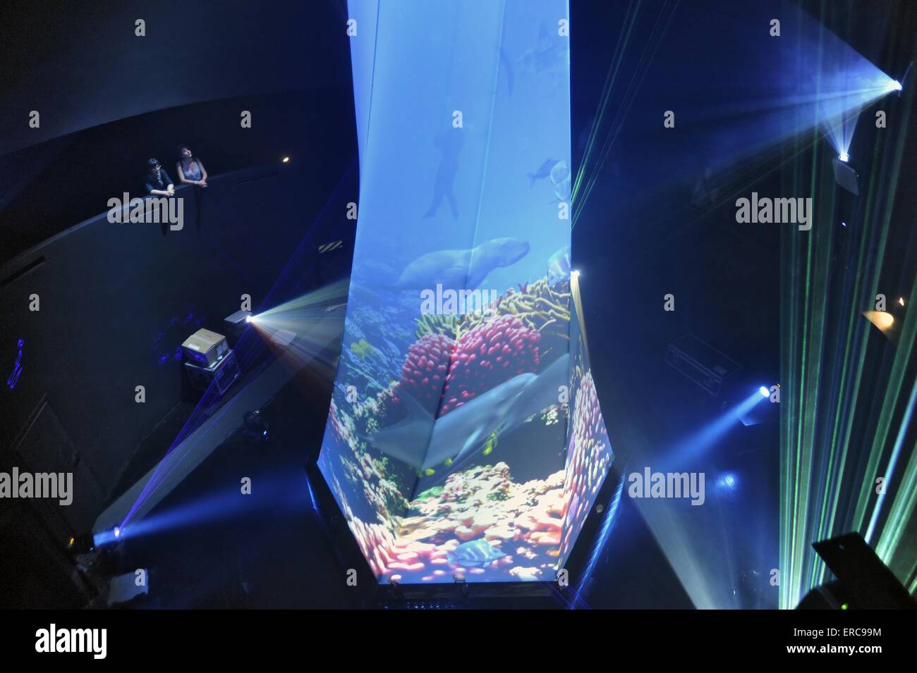 Mailand (Italien), World Ausstellung Expo 2015, die Katar-Pavillon Stockfoto