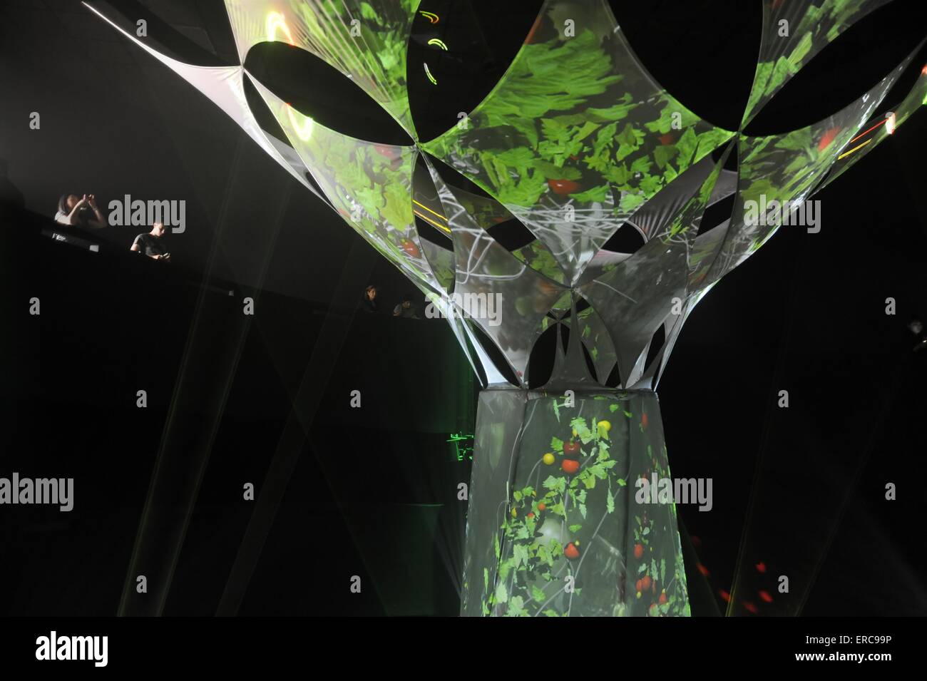 Mailand (Italien), World Ausstellung Expo 2015, die Katar-Pavillon Stockfoto