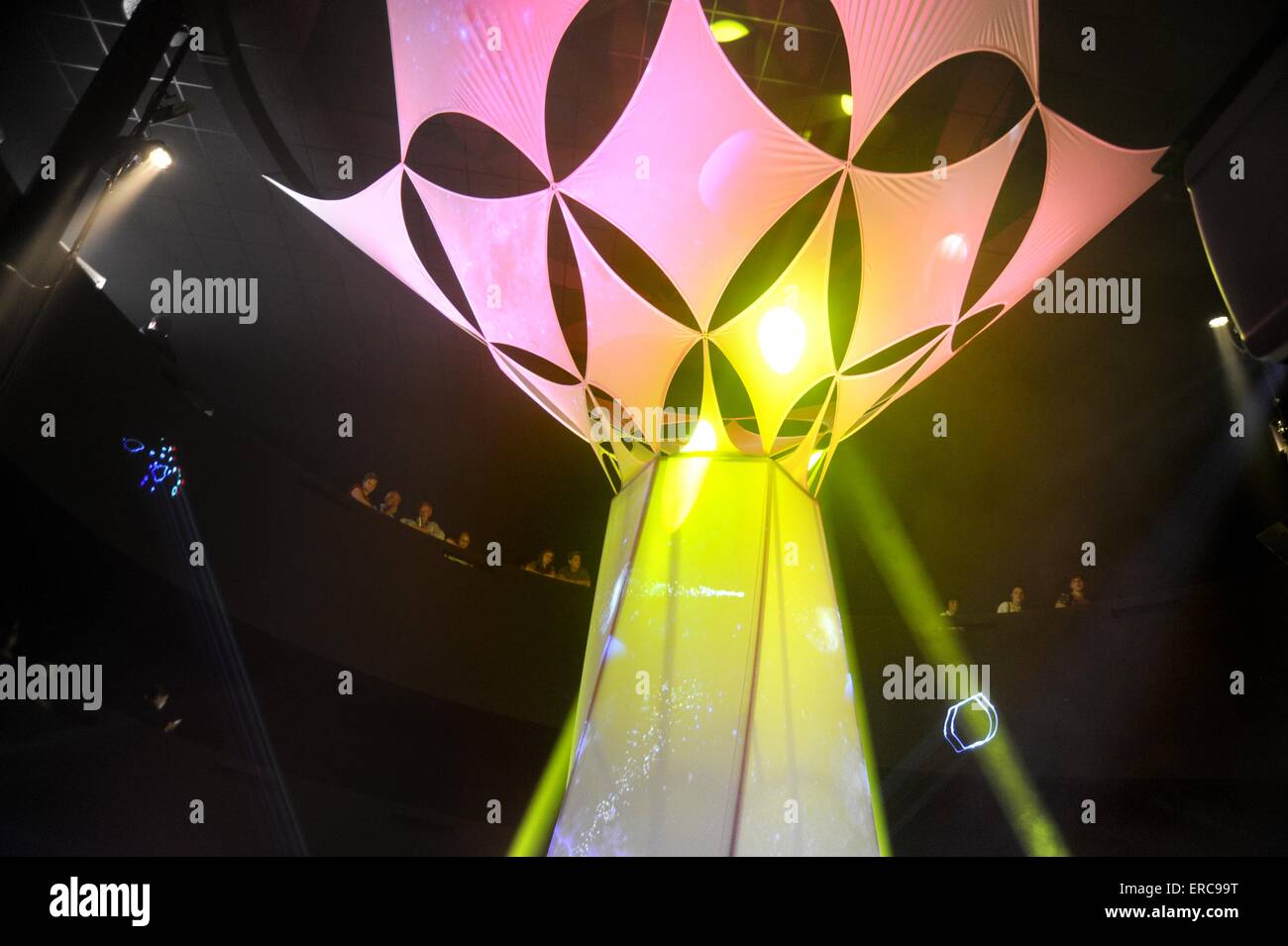 Mailand (Italien), World Ausstellung Expo 2015, die Katar-Pavillon Stockfoto