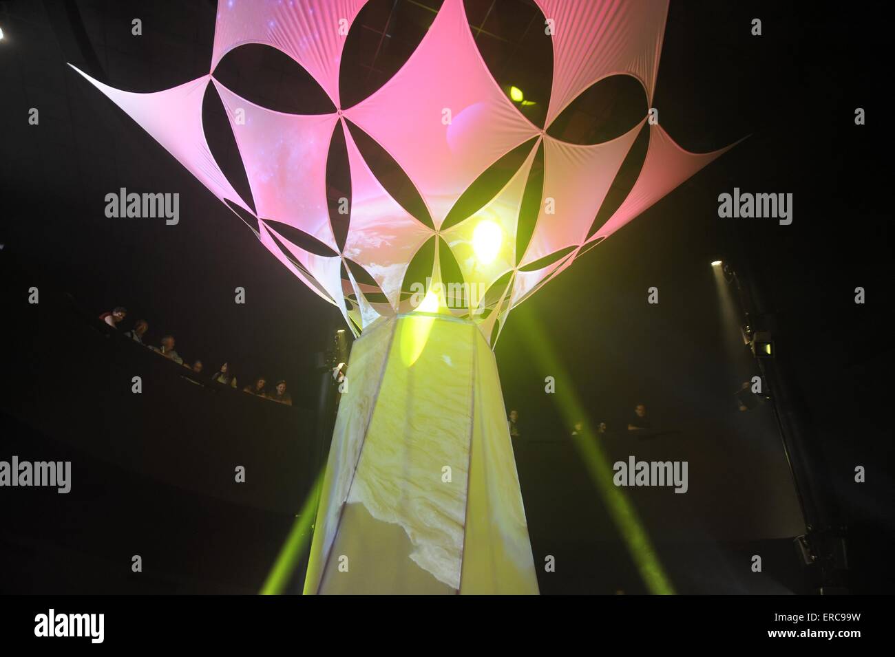 Mailand (Italien), World Ausstellung Expo 2015, die Katar-Pavillon Stockfoto