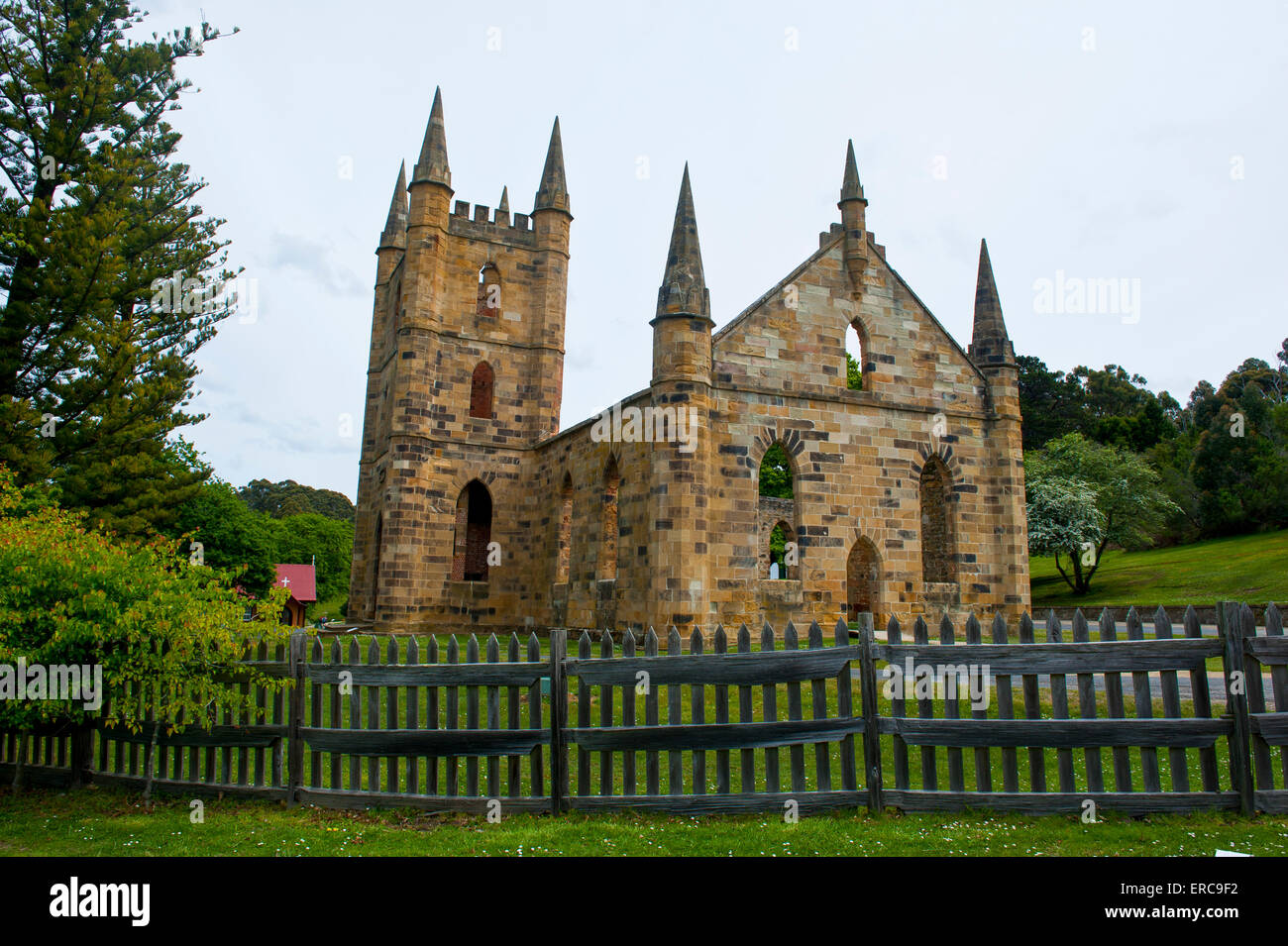 Port Arthur, ehemaliger Sträfling Siedlung, UNESCO World Heritage Site, Tasmanien Stockfoto