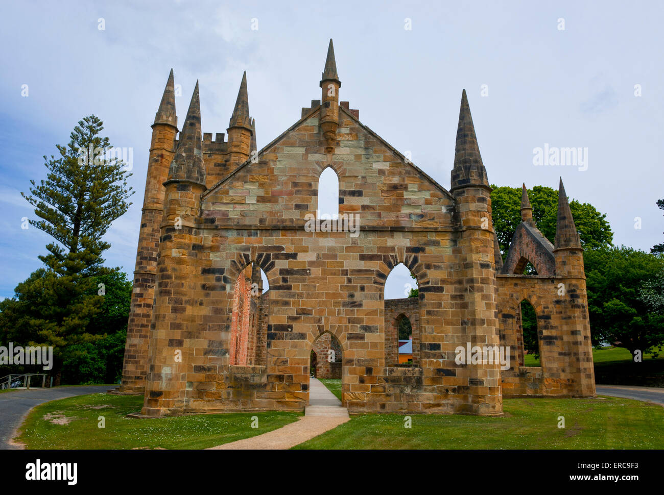 Port Arthur, ehemaliger Sträfling Siedlung, UNESCO World Heritage Site, Tasmanien Stockfoto